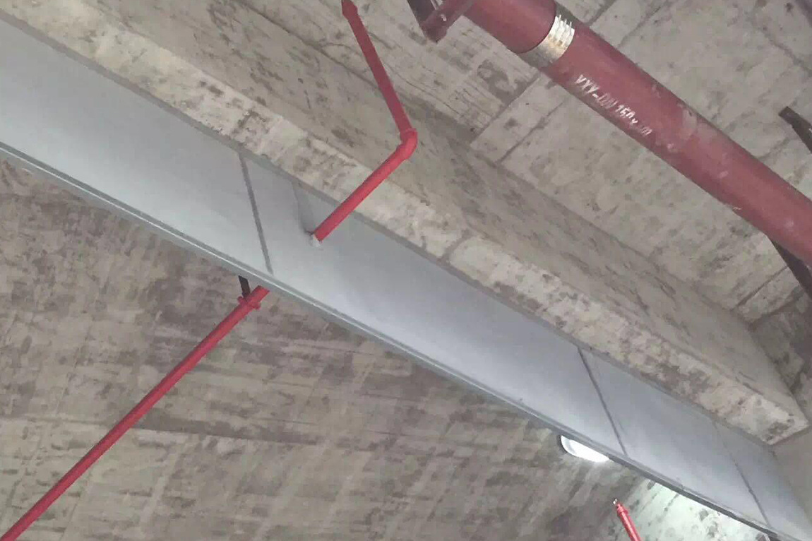 無機(jī)布固定式擋煙垂壁